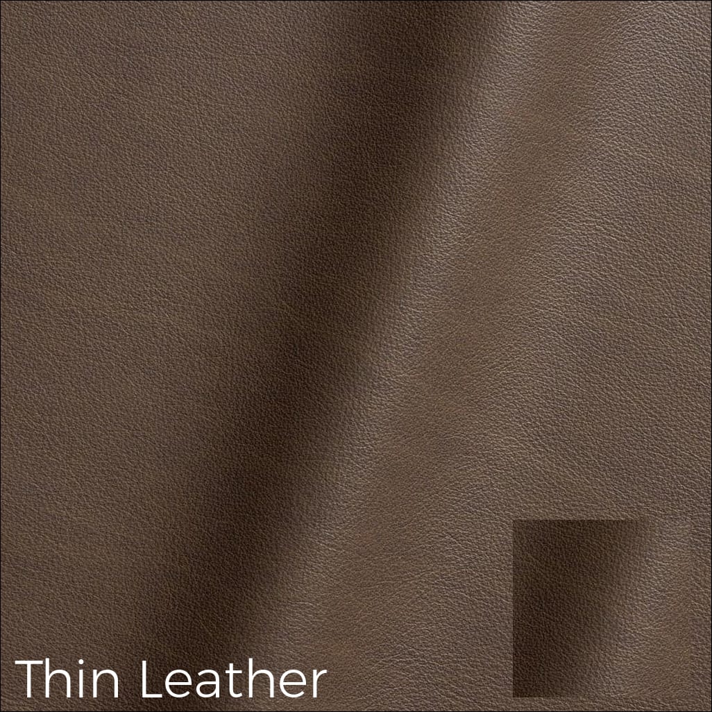 Thin Leather Collection Refined Stone Color